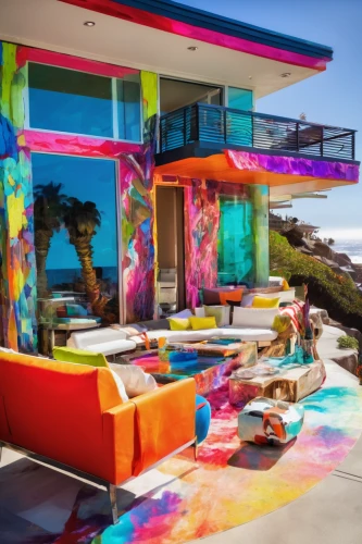beach house,beachhouse,dunes house,tropical house,cube house,beautiful home,house painting,beach hut,vibrant color,colorful glass,colourful,colorful life,mid century modern,colorful bleter,colorful,vibrant,mid century house,house by the water,florida home,garish,Conceptual Art,Oil color,Oil Color 21