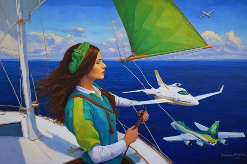 sailing wing,sailing,sea hawk,paragliding sailing yellow green,wind surfing,sails,birds of the sea,sea scouts,sail,sailing blue yellow,arklow wind,sea swallow,sails of paragliders,windjammer,sea breeze,kites,seafaring,fly a kite,sailboats,paraglider sails,Illustration,Realistic Fantasy,Realistic Fantasy 30