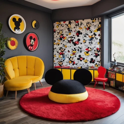 kids room,children's room,children's bedroom,children's interior,great room,modern decor,mickey mouse,interior design,interior decoration,baby room,nursery decoration,contemporary decor,boy's room picture,the little girl's room,two-point-ladybug,playing room,modern room,micky mouse,search interior solutions,game room,Photography,General,Natural