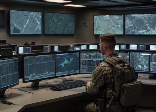 control desk,control center,trading floor,dispatcher,banking operations,headquarters,cable programming in the northwest part,area program services,military training area,monitoring,drone operator,flight engineer,marine expeditionary unit,call sign,switchboard operator,transmitter station,monitor wall,wage operating,monitors,security department