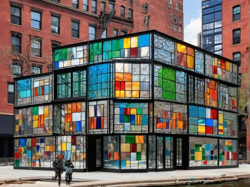 colorful facade,mondrian,glass blocks,glass facades,glass building,rubik,cube house,cubic house,tetris,rubik's cube,rubik cube,shipping containers,glass facade,rubiks cube,shipping container,cube love,rubiks,colorful glass,mosaic glass,building block,Art,Artistic Painting,Artistic Painting 45