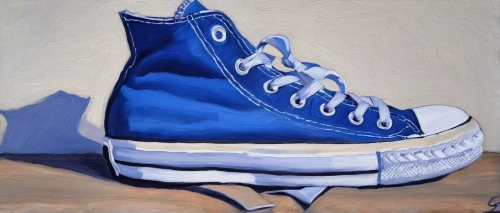 converse,blue shoes,shoes icon,wrestling shoe,blue painting,chucks,walking shoe,photo painting,oil on canvas,oil painting on canvas,dancing shoe,skate shoe,women's shoe,shoe,art painting,used shoes,acrylic paint,oil paint,dancing shoes,painting technique,Photography,Black and white photography,Black and White Photography 15