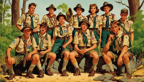 boy scouts of america,boy scouts,scouts,girl scouts of the usa,eagle scout,forest workers,pathfinders,scout,world jamboree,park staff,troop,northern territory,baseball team,sporting group,folk costumes,sportsmen,volunteers,sea scouts,miners,cd cover,Illustration,Paper based,Paper Based 01