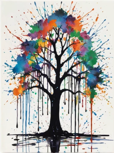 watercolor tree,painted tree,colorful tree of life,watercolor pine tree,watercolor paint strokes,flourishing tree,watercolor paint,vinegar tree,tree of life,watercolor painting,tree thoughtless,cardstock tree,the branches of the tree,water colors,deciduous tree,bodhi tree,water color,ornamental tree,silk tree,watercolor,Conceptual Art,Graffiti Art,Graffiti Art 08