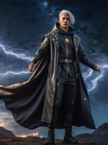 god of thunder,prejmer,monsoon banner,bordafjordur,male elf,thor,magneto-optical drive,elaeis,storm,lokdepot,silver fox,thunder,the storm of the invasion,witcher,digital compositing,father frost,the archangel,power icon,libra,vladimir,Photography,General,Sci-Fi