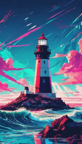 lighthouse,electric lighthouse,red lighthouse,light house,ocean,sea,petit minou lighthouse,ocean background,beacon,kite boarder wallpaper,coast,coastline,maine,summer background,hd wallpaper,retro background,would a background,atlantic,tidal wave,coast sunset,Conceptual Art,Daily,Daily 21