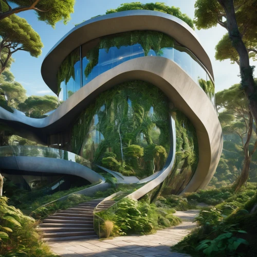 futuristic architecture,futuristic art museum,modern architecture,futuristic landscape,dunes house,tropical house,eco-construction,modern house,cubic house,eco hotel,contemporary,helix,arhitecture,kirrarchitecture,architecture,luxury property,3d rendering,frame house,luxury home,cube house,Conceptual Art,Fantasy,Fantasy 05