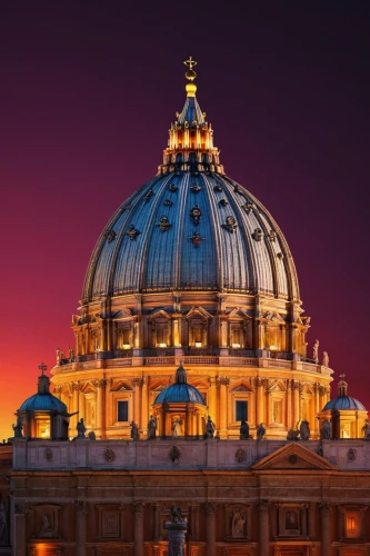 saint peter's basilica,st peter's basilica,basilica di san pietro in vaticano,vatican,st peters basilica,vatican city,vaticano,view from st peter's basilica,vatican city flag,basilica di san pietro,musei vaticani,basilica of saint peter,rome at night,vatican museum,vatican window,roma capitale,eternal city,rome night,rome,piazza san pietro,Photography,Artistic Photography,Artistic Photography 05