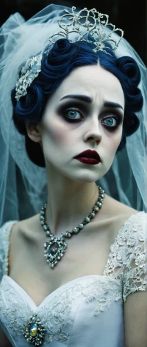 dead bride,gothic portrait,gothic woman,bridal clothing,bride,vampire woman,vampire lady,gothic fashion,bridal,bridal dress,victorian lady,bridal jewelry,bridal accessory,gothic style,goth woman,bridal veil,silver wedding,day of the dead frame,white rose snow queen,the carnival of venice,Photography,Documentary Photography,Documentary Photography 06
