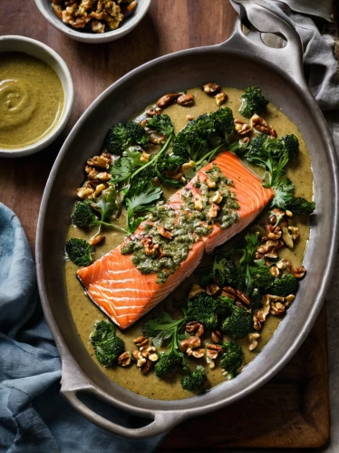 salmon fillet,arctic char,sockeye salmon,salmon,wild salmon,creamed spinach,fjord trout,barramundi,omega3,fenugreek,salmon-like fish,smoked salmon,tahini,food photography,chub salmon,béarnaise sauce,peanut sauce,watercress,green curry,rainbow trout,Photography,Artistic Photography,Artistic Photography 14