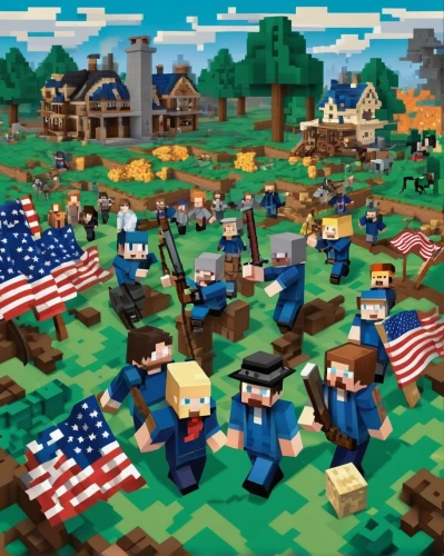 girl scouts of the usa,america,usa,american frontier,flag day (usa),americana,lego background,minecraft,facebook pixel,pixel art,rangers,little flags,meeple,boy scouts of america,legoland,u s,from lego pieces,the country,villagers,united states of america,Unique,Pixel,Pixel 03