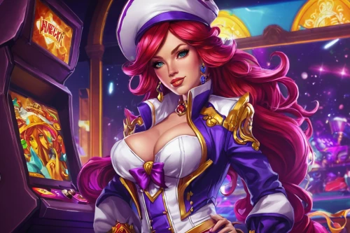 poker primrose,elza,barmaid,sorceress,pinball,starfire,game illustration,venetia,la violetta,venera,nami,daphne,rarity,symetra,shopkeeper,della,fantasy woman,hallia venezia,lux,catarina,Illustration,Black and White,Black and White 06