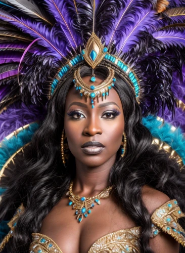 brazil carnival,cleopatra,feather headdress,beautiful african american women,african american woman,nigeria woman,african woman,headdress,carnival,african,maria bayo,ebony,black woman,queen crown,african-american,cameroon,headpiece,angolans,voodoo woman,crowned goura