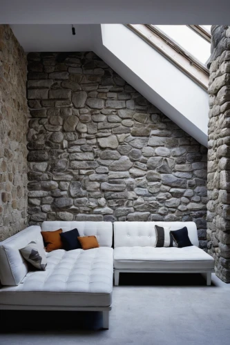 outdoor sofa,chaise longue,stone wall,chaise lounge,sofa cushions,limestone wall,natural stone,contemporary decor,stone floor,concrete ceiling,sandstone wall,exposed concrete,terraced,stone blocks,settee,stucco wall,stone bench,sand-lime brick,stonework,loft,Photography,Fashion Photography,Fashion Photography 20