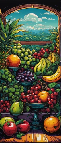 vegetables landscape,fruit bowl,fruit plate,bowl of fruit in rain,bowl of fruit,fruit fields,fruit stand,fruit pattern,fruit market,fruit stands,vegetable pan,cart of apples,fruits and vegetables,fruit platter,fruit bowls,colorful vegetables,vegetable field,basket of fruit,fruit vegetables,fruits plants,Illustration,Realistic Fantasy,Realistic Fantasy 25