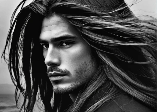 british semi-longhair,spanish stallion,asian semi-longhair,long hair,male model,surfer hair,british longhair,brunet,greek god,regard,hair gel,oriental longhair,gypsy hair,grayscale,layered hair,handsome model,smooth hair,hooded man,bodhi,black and white photo,Photography,Artistic Photography,Artistic Photography 06