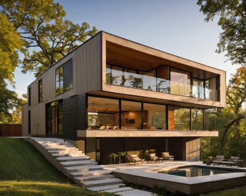 modern house,cubic house,timber house,modern architecture,cube house,dunes house,mid century house,wooden house,corten steel,house shape,danish house,frame house,smart house,ruhl house,residential house,smart home,summer house,modern style,contemporary,house by the water,Illustration,American Style,American Style 11
