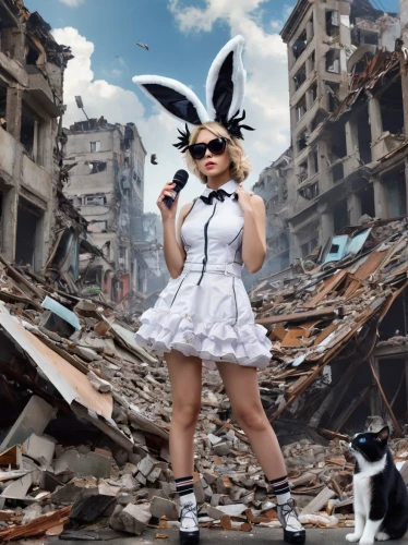 magpie cat,cat warrior,rat terrier,photomanipulation,apocalyptic,image manipulation,cat sparrow,magpie lark,stray cats,photo manipulation,cruella de ville,photomontage,post apocalyptic,digital compositing,stray cat,kantai collection sailor,japanese bobtail,spayed,catastrophe,animals play dress-up,Photography,General,Natural