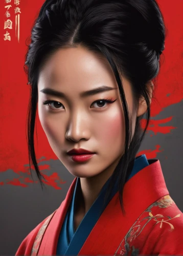 mulan,geisha,geisha girl,yi sun sin,hanbok,chinese art,wuchang,goki,katana,hwachae,korean history,panokseon,korean culture,japanese art,korean,songpyeon,samurai,jeongol,taekkyeon,shuanghuan noble,Art,Artistic Painting,Artistic Painting 51