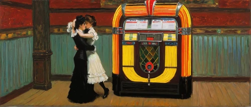 jukebox,slot machines,pay phone,phone booth,telephone booth,slot machine,payphone,telephone operator,cigarette girl,soda fountain,arcade game,soda machine,cash point,skee ball,kiosk,gas pump,woman at cafe,telephone,postmasters,girl at the computer,Art,Artistic Painting,Artistic Painting 04