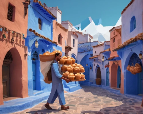 morocco,morocco lanterns,souk,marrakesh,puglia,marocchino,bazaar,souq,merchant,mediterranean,santorini,marketplace,riad,world digital painting,bakery,blue painting,apulia,medina,aegean,zanzibar,Unique,3D,Low Poly
