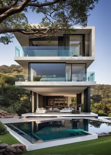modern architecture,modern house,dunes house,luxury property,house by the water,cube house,cubic house,luxury home,pool house,modern style,beautiful home,mirror house,futuristic architecture,private house,contemporary,luxury real estate,glass wall,residential house,glass facade,residential,Photography,Black and white photography,Black and White Photography 11