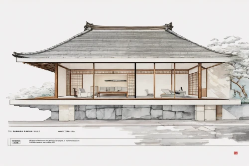 japanese architecture,asian architecture,chinese architecture,house drawing,residential house,archidaily,timber house,wooden house,garden elevation,hanok,junshan yinzhen,winter house,architect plan,house shape,ryokan,core renovation,japanese-style room,floorplan home,kirrarchitecture,3d rendering,Unique,Design,Infographics