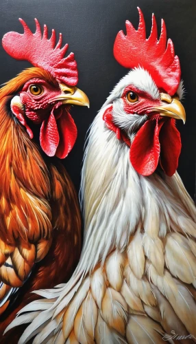 portrait of a hen,winter chickens,chickens,pullet,laying hens,roosters,oil painting on canvas,poultry,cockerel,hens,bird painting,dwarf chickens,chicken farm,chicken and eggs,hen,backyard chickens,painted eggs,domestic chicken,avian flu,chicks,Illustration,Realistic Fantasy,Realistic Fantasy 10