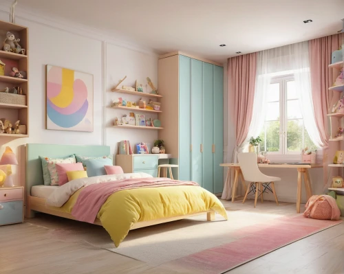 the little girl's room,children's bedroom,kids room,baby room,children's room,modern room,bedroom,doll house,boy's room picture,room newborn,great room,danish room,pastel colors,nursery decoration,dolls houses,sleeping room,playing room,3d rendering,interior design,children's interior,Photography,General,Natural