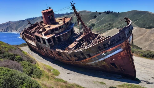 ship wreck,abandoned boat,boat wreck,rotten boat,the wreck of the ship,shipwreck,ghost ship,viking ship,metal rust,the wreck,old ship,concrete ship,rusting,sunken ship,rescue and salvage ship,sea fantasy,rusted,old boat,wooden boat,pirate ship,Art,Classical Oil Painting,Classical Oil Painting 05