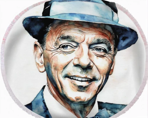 frank sinatra,adenauer,humphrey bogart,custom portrait,george ribbon,caricaturist,wpap,nehru,a badge,trilby,stan laurel,lokportrait,g badge,flat cap,twitch icon,q badge,hitchcock,earl gray,holmes,b badge,Illustration,Realistic Fantasy,Realistic Fantasy 05