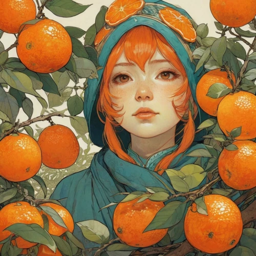 orange tree,mandarin orange,orange blossom,oranges,kumquat,tangerines,orange fruit,mandarin oranges,half of the oranges,tangerine tree,tangerine fruits,kumquats,clementines,fresh orange,orange petals,tangerine,oranges half,clementine,pieces of orange,satsuma,Illustration,Realistic Fantasy,Realistic Fantasy 12