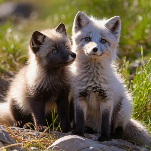 fox with cub,arctic fox,south american gray fox,cute animals,foxes,patagonian fox,fox stacked animals,cute fox,adorable fox,kittens,cute animal,mustelidae,deer with cub,mustelid,horse with cub,raccoons,marten,kit fox,tenderness,bear cubs,Illustration,Paper based,Paper Based 17