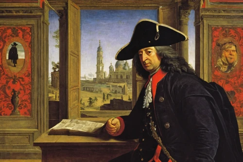 leonardo devinci,bellini,carpaccio,albrecht dürer,self-portrait,andrea del verrocchio,christopher columbus,magistrate,academic dress,meticulous painting,man with a computer,italian painter,artist portrait,christopher columbus's ashes,child with a book,portrait of christi,paintings,advertising figure,barberini,the local administration of mastery,Art,Classical Oil Painting,Classical Oil Painting 30