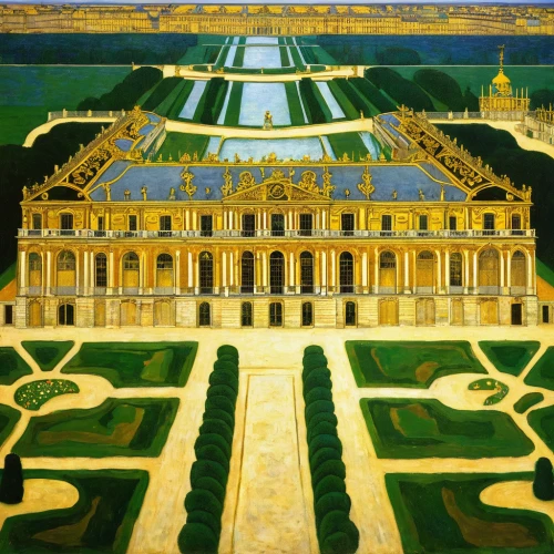 versailles,louvre,louvre museum,tuileries garden,europe palace,sanssouci,the palace,palais de chaillot,palace,orsay,palace garden,grand master's palace,the royal palace,marble palace,capitole,neoclassical,garden elevation,villa cortine palace,befreiungshalle,city palace,Art,Artistic Painting,Artistic Painting 32