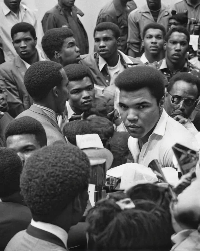 muhammad ali,mohammed ali,13 august 1961,afro american,afro-american,afroamerican,human rights icons,60's icon,martin luther king jr,martin luther king,1965,50 years,human rights day,historic,1967,black power button,40 years of the 20th century,archival,student with mic,1960's,Photography,Documentary Photography,Documentary Photography 10