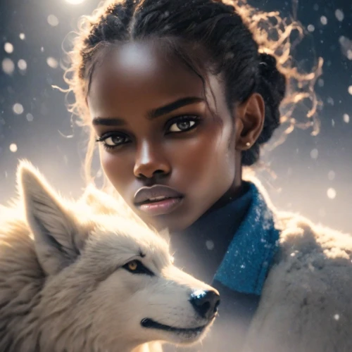 girl with dog,two wolves,wolves,wolf,fantasy portrait,the snow queen,wolf hunting,mystical portrait of a girl,wolf's milk,canis lupus,wolf couple,human and animal,eskimo,polar,child fox,gray wolf,fantasy picture,tiana,laika,warrior woman