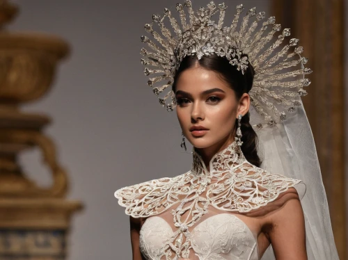 bridal clothing,bridal dress,the angel with the veronica veil,bridal accessory,bridal,wedding gown,bridal veil,wedding dresses,bridal jewelry,wedding dress,sun bride,bride,miss vietnam,dead bride,wedding dress train,headpiece,silver wedding,haute couture,debutante,barong,Conceptual Art,Daily,Daily 13