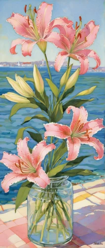 sea carnations,lillies,carol colman,flower painting,palm lilies,floral composition,pink tulips,tommie crocus,still life of spring,flower vase,pink lisianthus,pink water lilies,lilies,vase,freesias,cloves schwindl inge,carol m highsmith,peony pink,oleander,guernsey lily,Photography,Fashion Photography,Fashion Photography 24