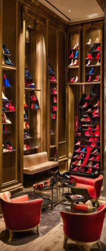 shoe cabinet,shoe store,racks,walk-in closet,paris shops,closet,women's closet,upscale,boutique,showroom,lebron james shoes,luxury accessories,hotel lobby,luxury,the consignment,retail,luxury items,wardrobe,red shoes,organized,Conceptual Art,Daily,Daily 04