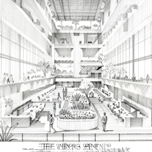 multistoreyed,school design,office line art,school of medicine,ford motor company,lecture hall,children's operation theatre,shenzhen vocational college,principal market,stock exchange,trading floor,department store,hongdan center,concept art,panopticon,archidaily,conference hall,large market,new building,annual report,Design Sketch,Design Sketch,Pencil Line Art