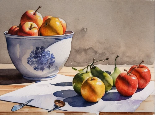 summer still-life,watercolor fruit,autumn still life,still-life,still life,bowl of fruit in rain,fruit bowl,still life of spring,persimmons,cloves schwindl inge,basket with apples,autumn fruits,snowy still-life,tea still life with melon,watercolor painting,summer fruit,autumn fruit,still life with onions,bowl of fruit,basket of fruit,Conceptual Art,Daily,Daily 35