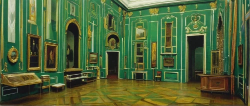 royal interior,danish room,wade rooms,parquet,ornate room,louvre,corridor,gallery,art nouveau,neoclassical,paintings,art gallery,lacquer,hermitage,barberini,interiors,entrance hall,hall,baroque,hallway,Art,Artistic Painting,Artistic Painting 08