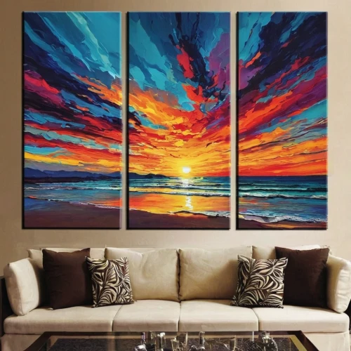 boho art,wall art,wall decor,modern decor,paintings,aquarium decor,art painting,glass painting,wall decoration,interior decor,artistic,coast sunset,slide canvas,painting technique,oil painting on canvas,art,living room,fireworks art,incredible sunset over the lake,contemporary decor,Illustration,Realistic Fantasy,Realistic Fantasy 25