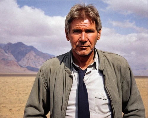 desert background,solo,star wars,starwars,indiana jones,obi-wan kenobi,luke skywalker,yellow background,film roles,sw,lando,capture desert,sinai,portrait background,official portrait,sequel follows,color image,film actor,the atacama desert,george lucas,Art,Classical Oil Painting,Classical Oil Painting 23