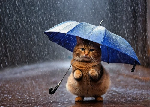 rain cats and dogs,walking in the rain,brolly,man with umbrella,raincoat,protection from rain,in the rain,raining,rainy day,heavy rain,raindops,rain protection,street cat,fox in the rain,umbrella,rainy weather,rainy,rainy season,rain stoppers,rain,Conceptual Art,Daily,Daily 03