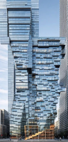 hudson yards,glass facade,futuristic architecture,glass facades,glass building,kirrarchitecture,building honeycomb,tianjin,mixed-use,elbphilharmonie,residential tower,urban towers,modern architecture,cube stilt houses,hongdan center,glass blocks,office buildings,stalin skyscraper,zhengzhou,skycraper,Architecture,Skyscrapers,Masterpiece,Deconstructivist Modernism