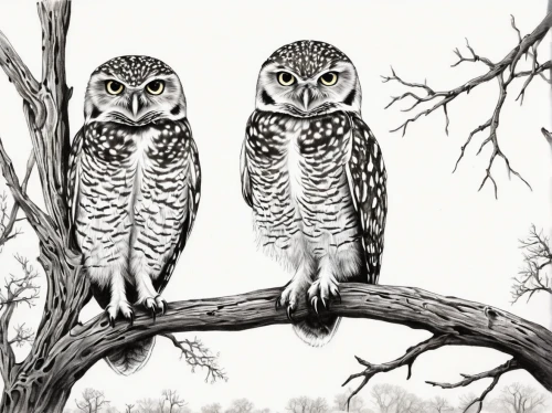 couple boy and girl owl,owls,owlets,great horned owls,owl art,owl drawing,owl nature,halloween owls,owl pattern,owl background,siberian owl,barred owl,perched birds,bird couple,eastern grass owl,line art birds,owlet,line art animals,hoot,kirtland's owl,Illustration,Black and White,Black and White 34