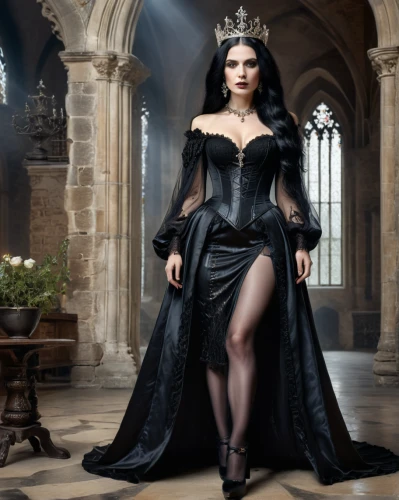 gothic fashion,gothic woman,gothic portrait,gothic dress,gothic style,gothic,dark gothic mood,goth woman,bridal clothing,gothic architecture,vampire woman,sorceress,mourning swan,queen of the night,vestment,vampire lady,celtic queen,goth like,the enchantress,ball gown,Photography,General,Natural