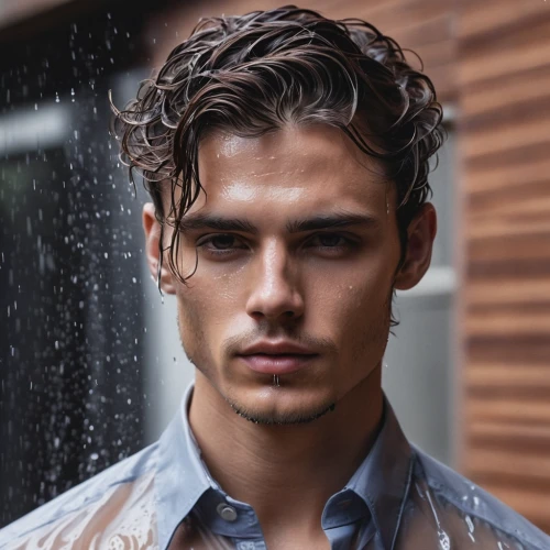 george russell,alex andersee,male model,young model istanbul,austin stirling,man with umbrella,in the rain,danila bagrov,man portraits,drenched,gable,curly brunette,christian berry,portrait photography,young model,jack rose,retouching,rain shower,walking in the rain,young man,Photography,General,Natural